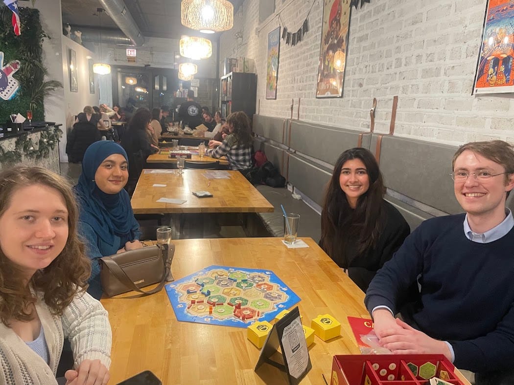 IDSSO members playing board games